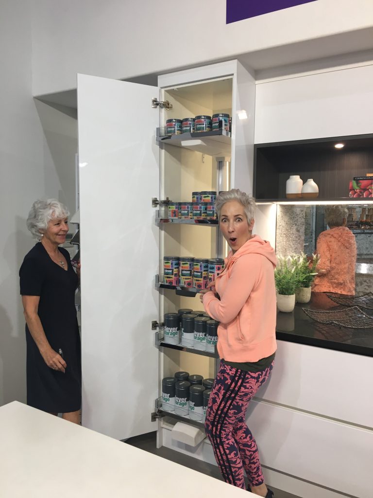 Jacquie delighted by pantry | Jag Kitchens